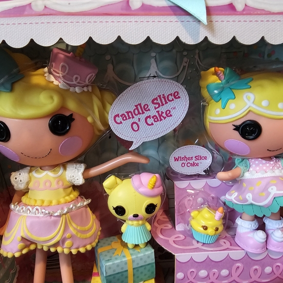 2021 Lalaloopsy Celebration Candle Slice O' Cake & Wishes Dolls - Picture 2 of 4